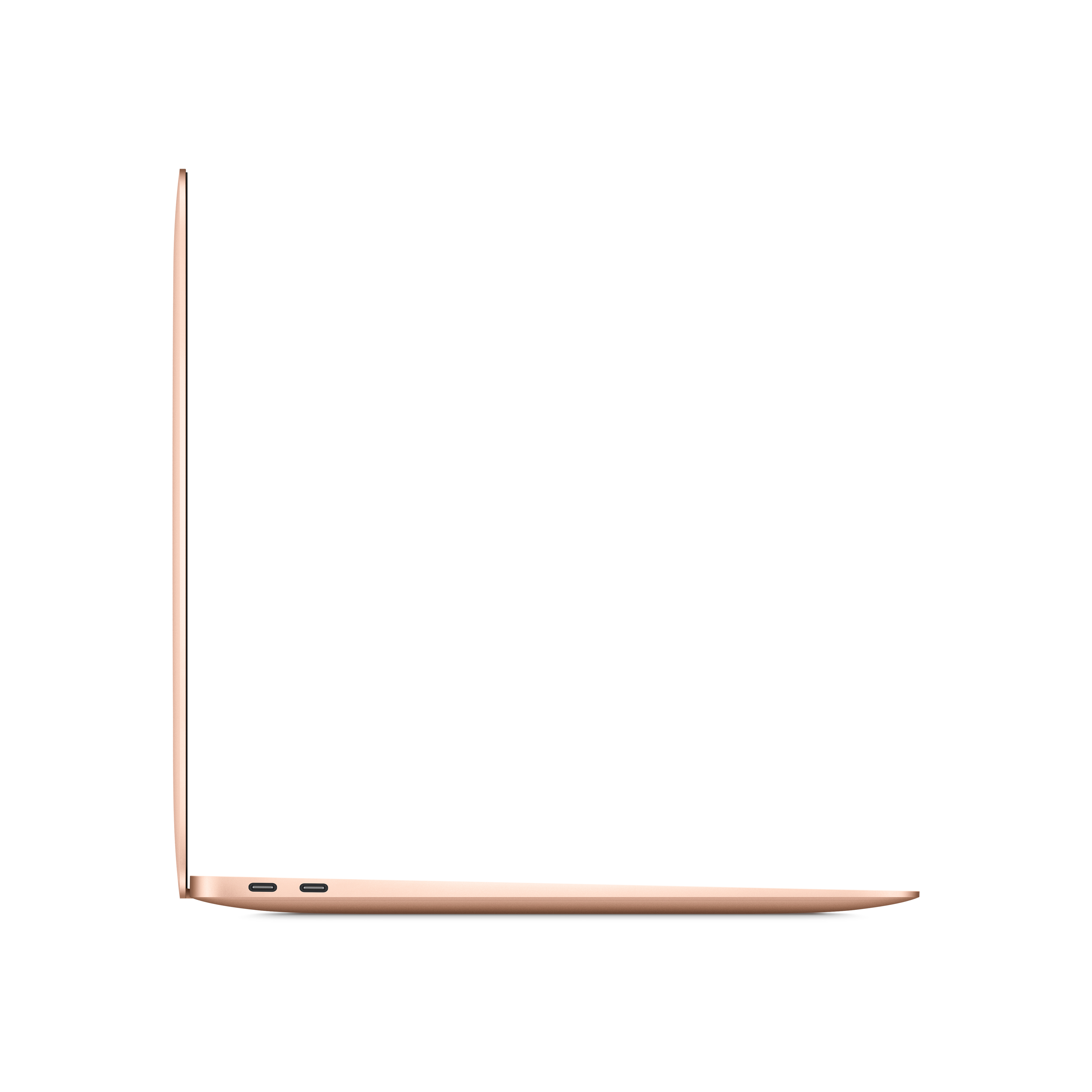 13-inch MacBook Air with Apple M1 chip with 8‑Core CPU and 7‑Core GPU, 256GB - Gold, Gold, large image number 3